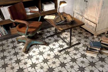 Moroccan farmhouse floor tiles